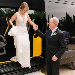 wedding car hire at Crittenden Estate Dromana